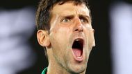 Novak Djokovič si zahraje finále australského grandslamu poosmé v kariéře. Všech sedm předchozích přitom ovládl. Podívejme se, jak se rodil jeho postup přes Rogera Federera po výsledku 7:6, 6:4, 6:3.