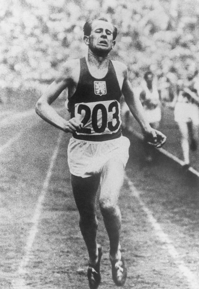 Emil Zátopek.