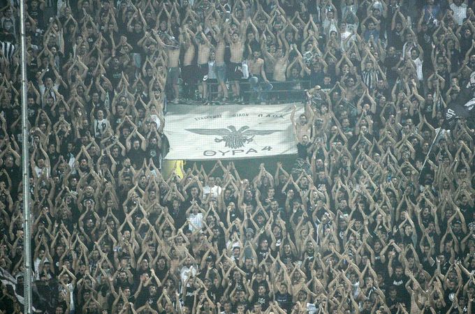 Fanoušci PAOK Soluň