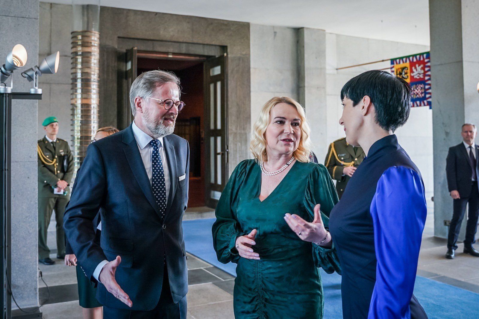 Vítkov pietní akt Den vítězství Petr Fiala Markéta Pekarová Adamová Jana Černochová