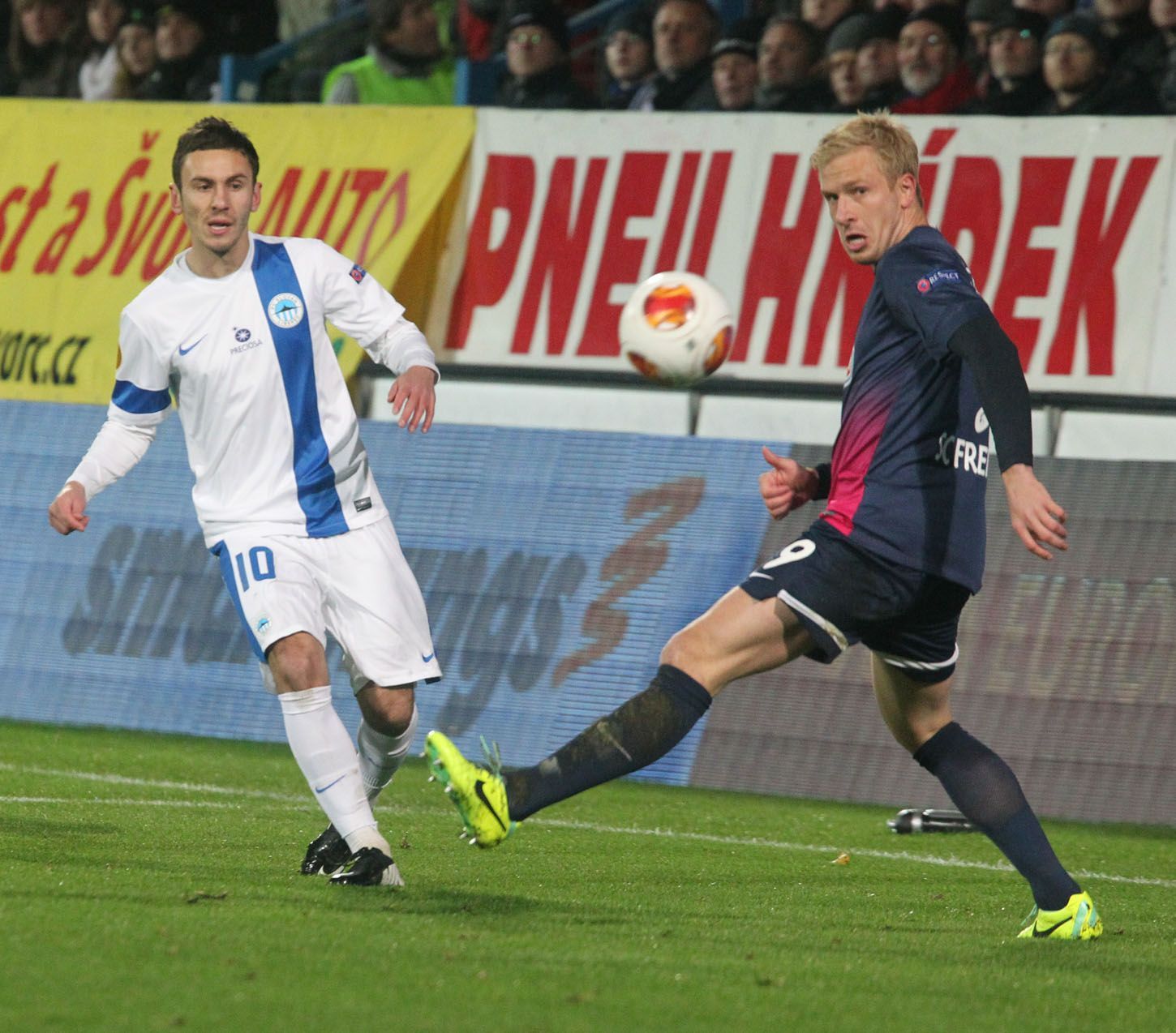 EL: Liberec - Freiburg (Rybalka, Hanke)