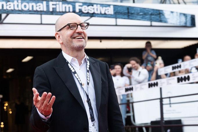 Steven Soderbergh na festivalu v Karlových Varech.