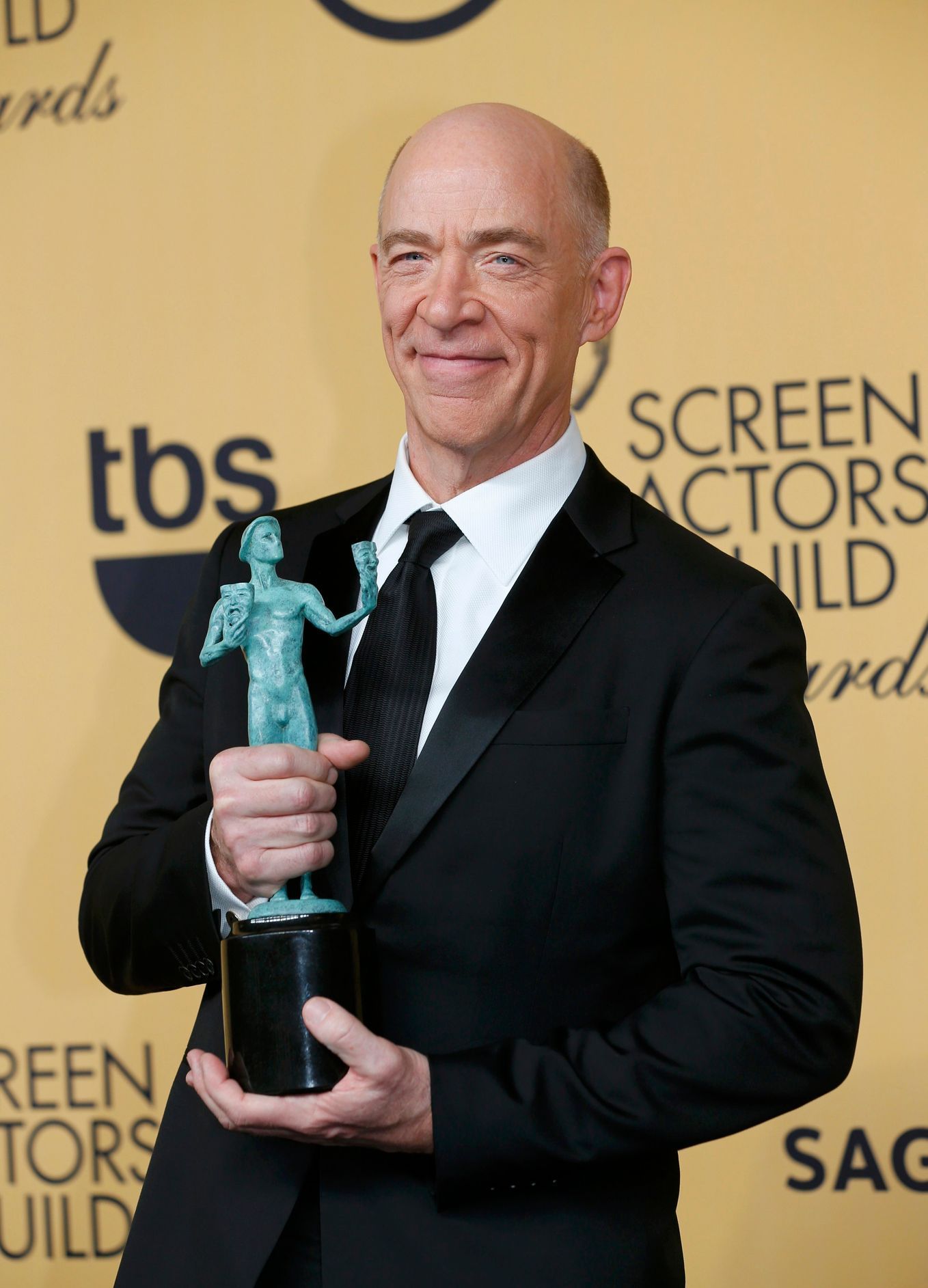 J.K. Simmons z filmu Whiplash (Screen Actors Guild Awards v Los Angeles)