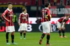 AC Milán je v krizi. Rossoneri prohráli doma s Fiorentinou