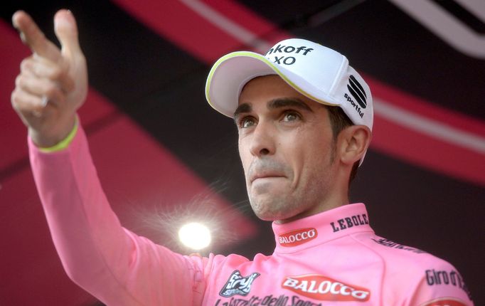 Alberto Contador na Giru 2015