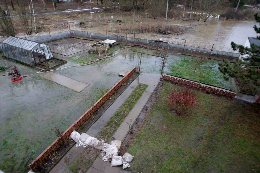 Voda v Nýřanech na Plzeňsku