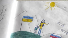 "Tati, jsi můj hrdina." Za obrázek dcery míří Rus do vězení, dívka do dětského domova