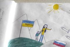 "Tati, jsi můj hrdina." Za obrázek dcery míří Rus do vězení, dívka do dětského domova