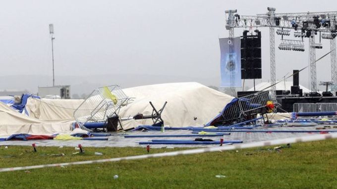 Bouře zabíjela na slovenském festivalu
