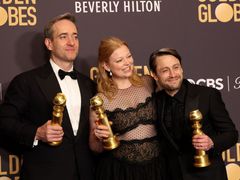 Matthew Macfadyen, Sarah Snook a Kieran Kulkin dostali herecké ceny za výkon v seriálu Boj o moc.