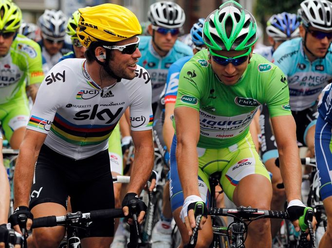 Peter Sagan a Mark Cavendish