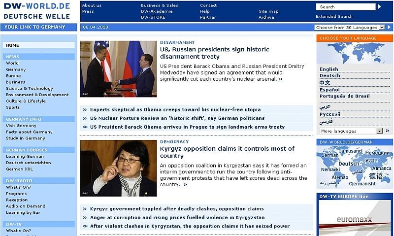 Pražský summit Obama-Medveděv ve světových médiích
