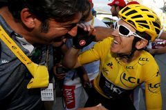 Thomas jako první cyklista ve žlutém vyhrál na Alpe d'Huez