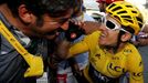 Geraint Thomas po vítězství ve 12. etapě Tour de France