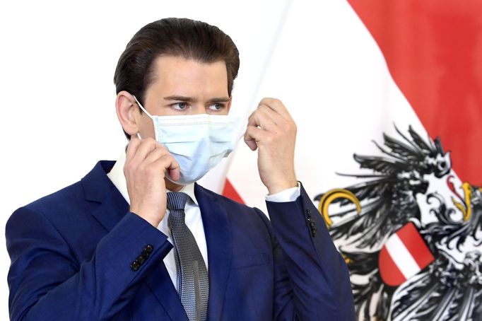 Rakouský kancléř Sebastian Kurz