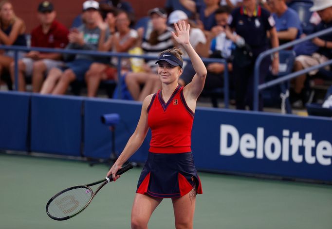 US Open 2021, 1. kolo (Elina Svitolinová)