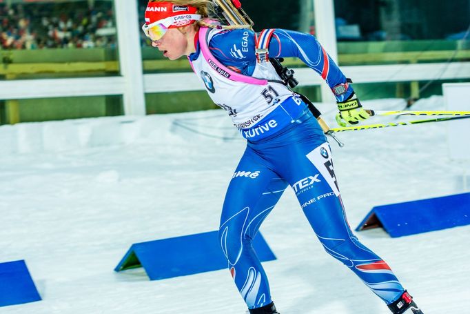 SP v baitlonu, Ch-M 2015, sprint Ž:  Barbora Tomešová