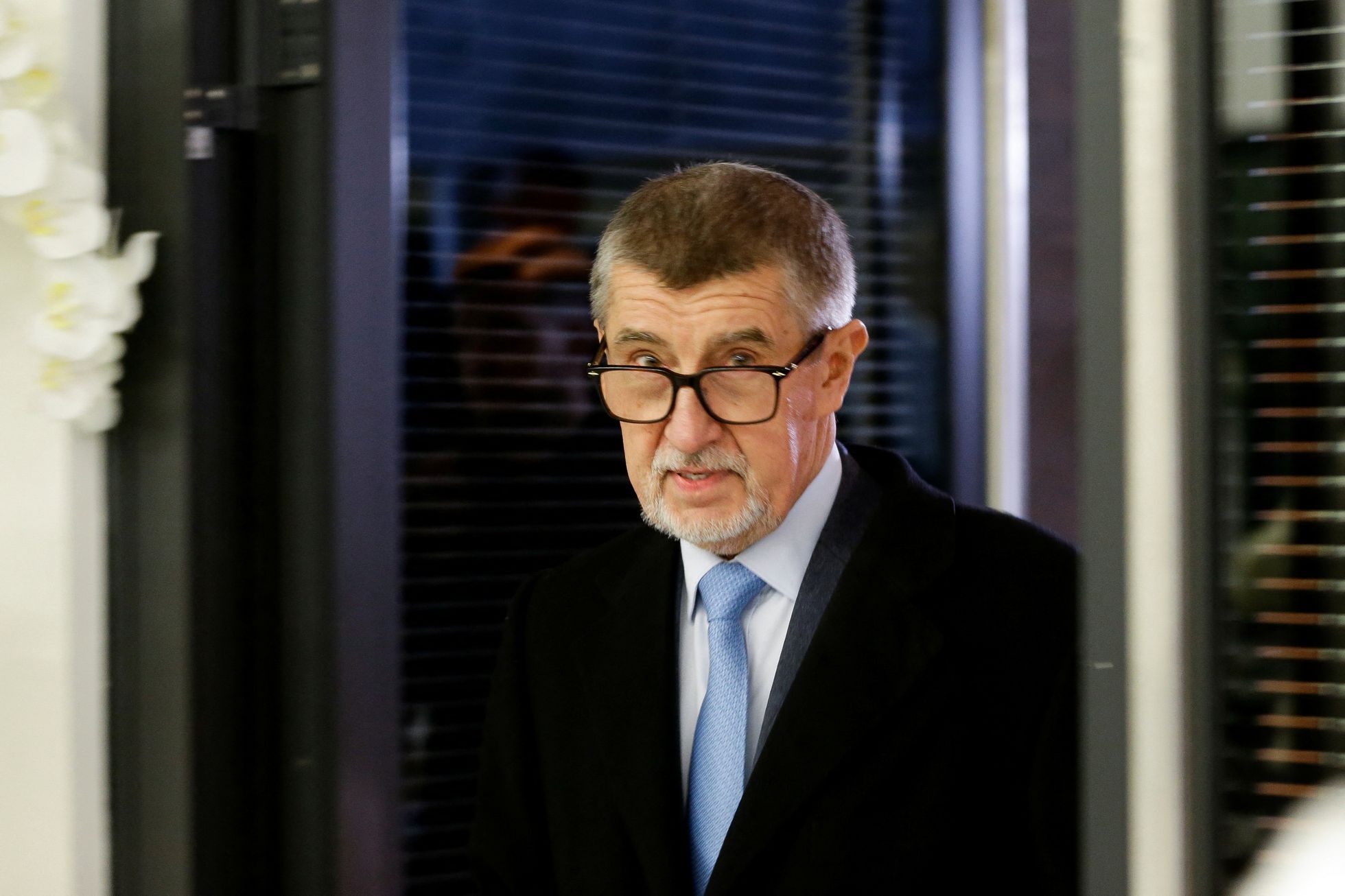 Andrej Babiš při prezidentské kampani v lednu 2023