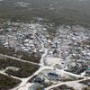 Panenské ostrovy Irma zničené domy aerial