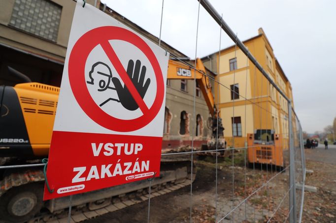 Demolice nádraží ve Varnsdorfu