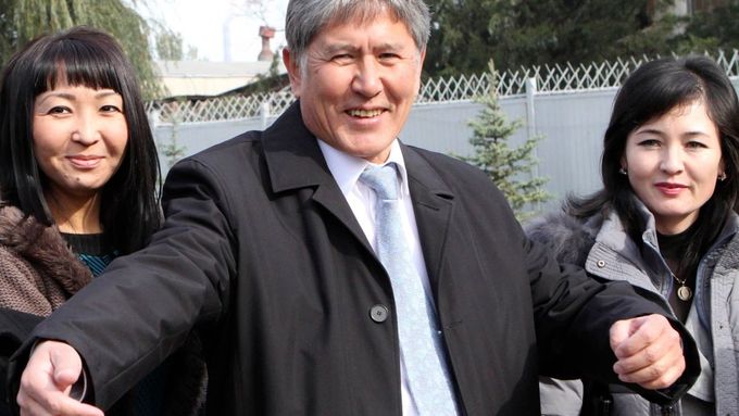 Prezident Kyrgyzstánu Almazbek Atambajev.