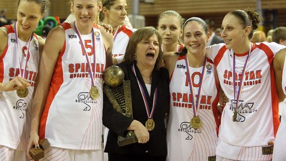 Spartak vyhrál euroligu basketbalu v Brně