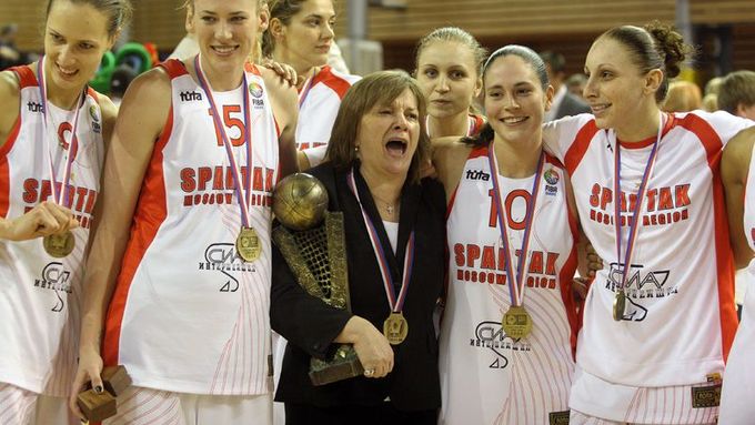 Spartak vyhrál euroligu basketbalu v Brně