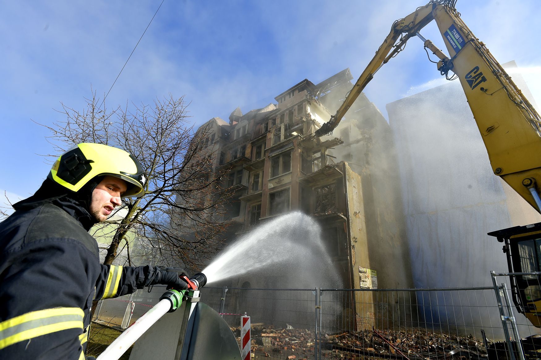 Teplice demolice hotelu Imperátor