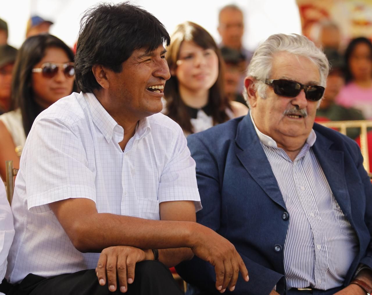 chávez - venezuela - demonstrace - morales - mujica