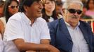 Evo Morales a José Mujica, prezidenti Bolívie a Uruguaye.