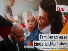 Volební plakát CDU.