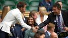 Wimbledon 2021: David Beckham a Pat Cash