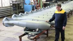 Výroba munice v Rusku.