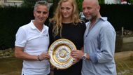 Pod jeho vedením vyhrála celkem 17 turnajů WTA, z toho dvakrát legendární Wimbledon. K triumfu na londýnské trávě z roku 2011 přidala další o tři roky později.