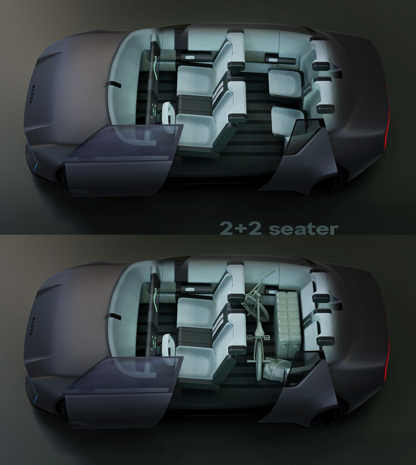Škoda 1000 MBX moderní podoba