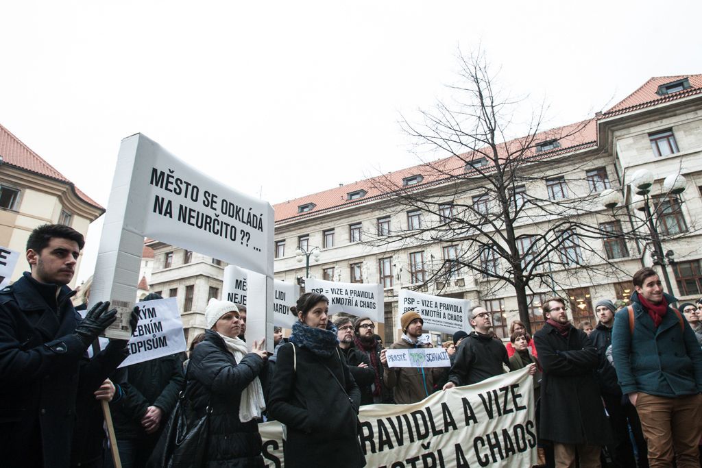 Demonstrace za zachování PSP