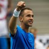 Davis Cup 2016 Česko vs. Francie: Lukáš Rosol - Jo-Wilfried Tsonga