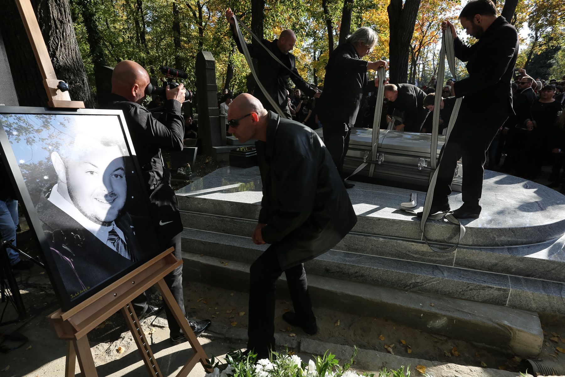 Pohřeb Jana Kočky mladšího, 12.10.2018