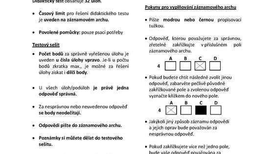 Zvládli byste státní maturitu z češtiny? Vyzkoušejte to