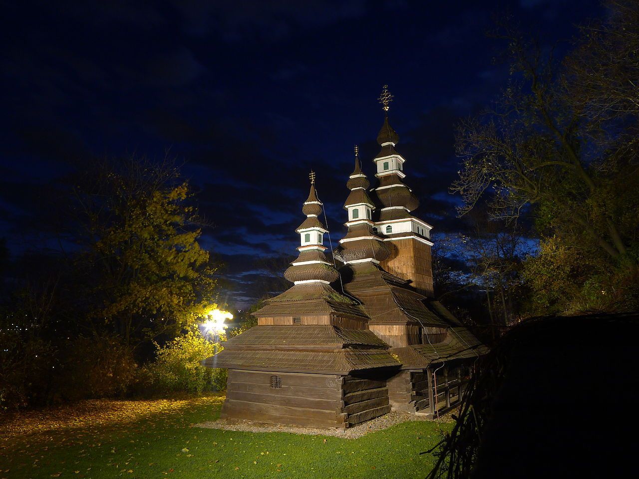 Kostel sv. Michaela - před požárem