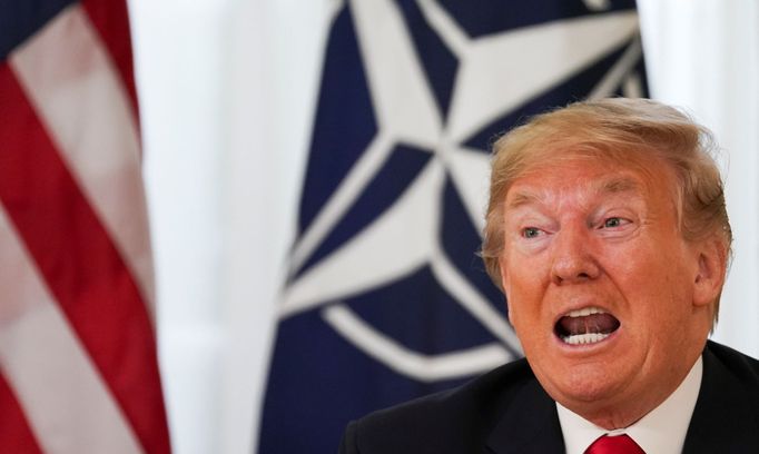 Donald Trump na summitu NATO.