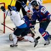Hokej, MS 2013, Finsko - Slovensko: Antti Pihlström slaví finský gól na 1:0