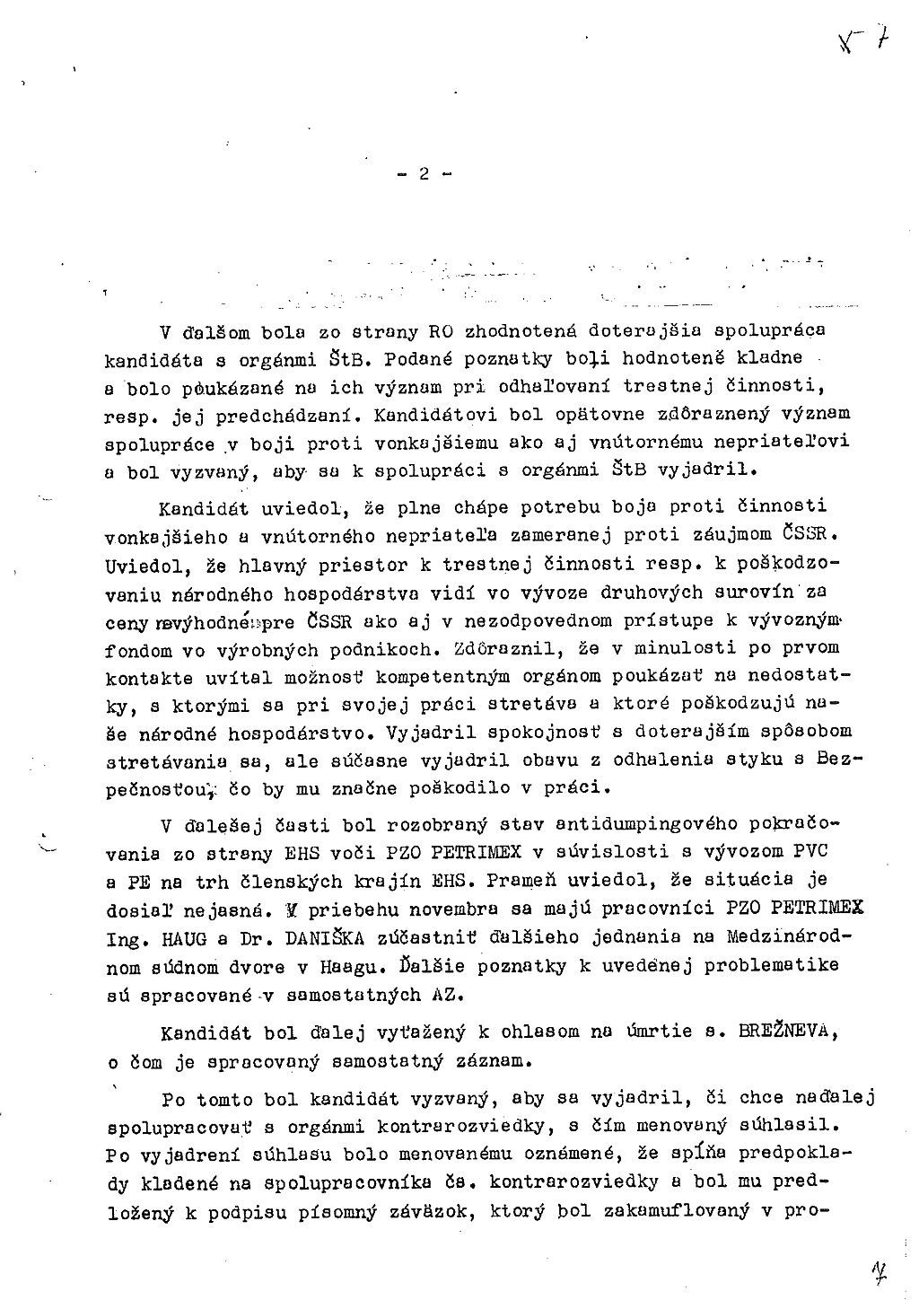 Babišův spis STB