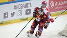 27. kolo extraligy 2018/19, Sparta - Hradec: Petr Vrána a Petr Zámorský