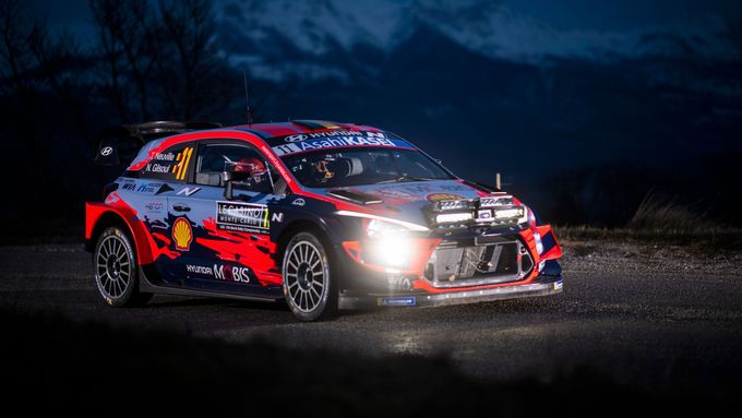 Thierry Neuville, Hyundai na trati Rallye Monte Carlo 2020