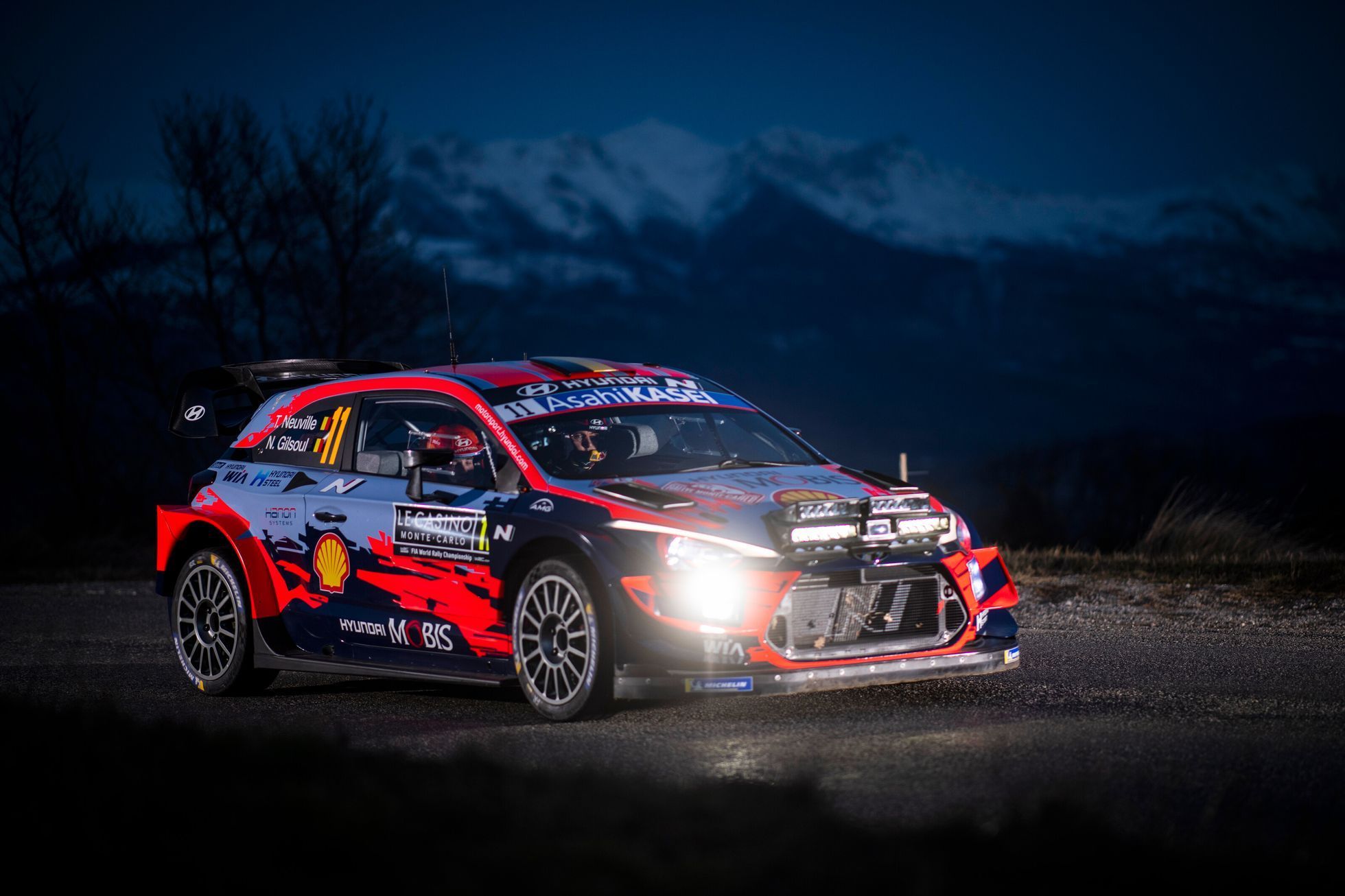 Thierry Neuville, Hyundai na trati Rallye Monte Carlo 2020
