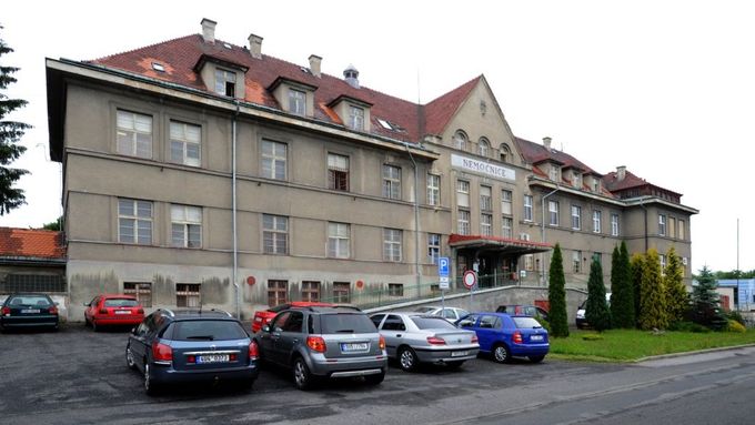 Jedna z budov rumburské nemocnice.