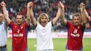 ČR "96"-Německo "96": Radoslav Látal, Pavel Nedvěd a Pavel Hapal