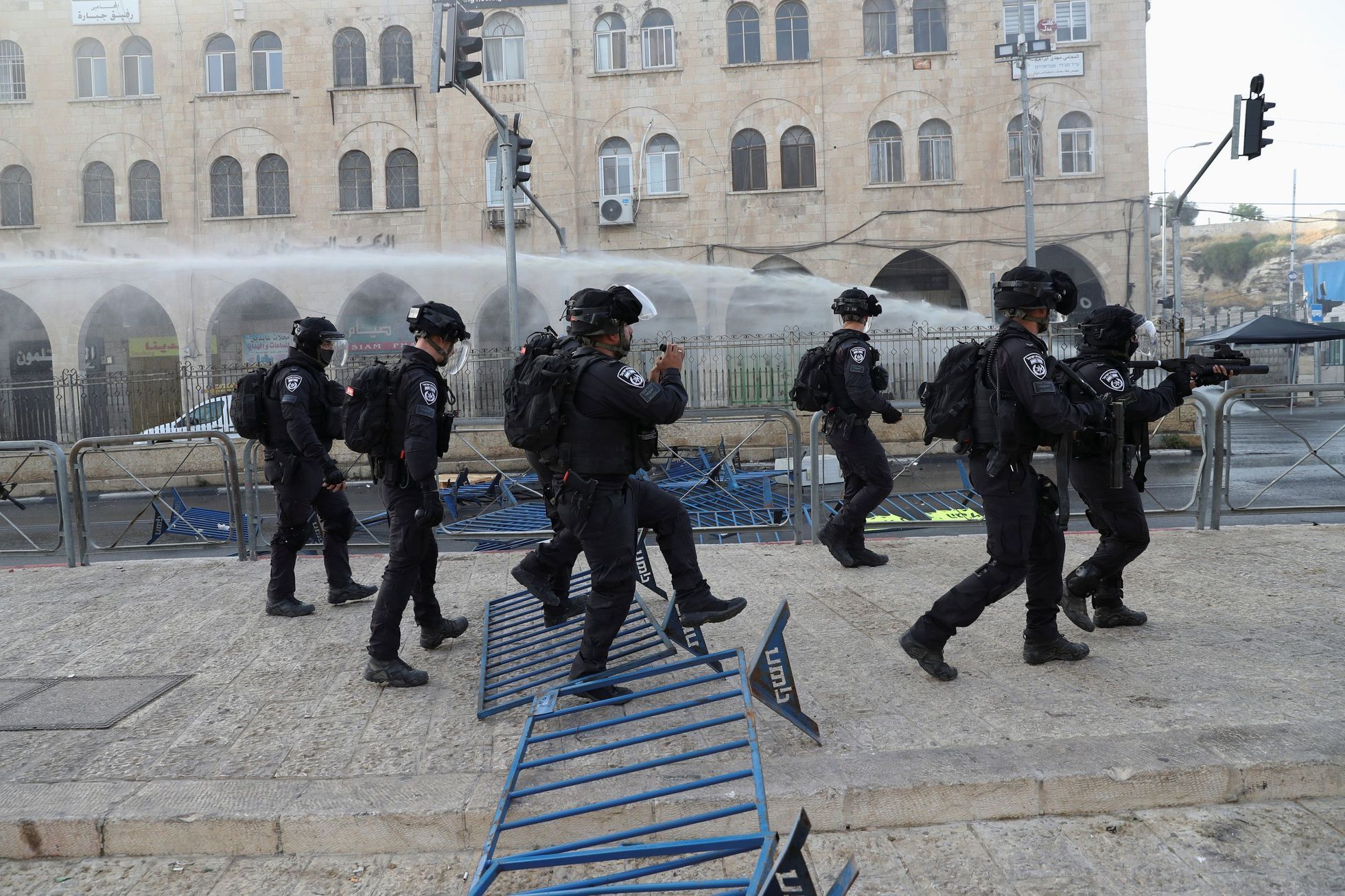izraelsko-palestinský konflikt rakety pásmo gazy jeruzalém