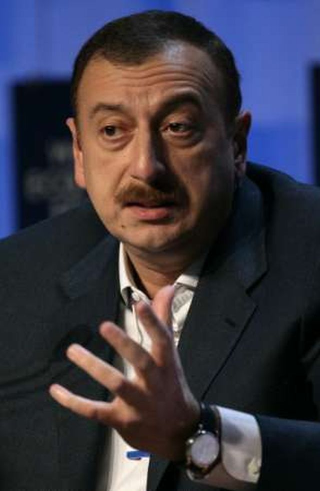 Ázerbájdžán prezident Alijev